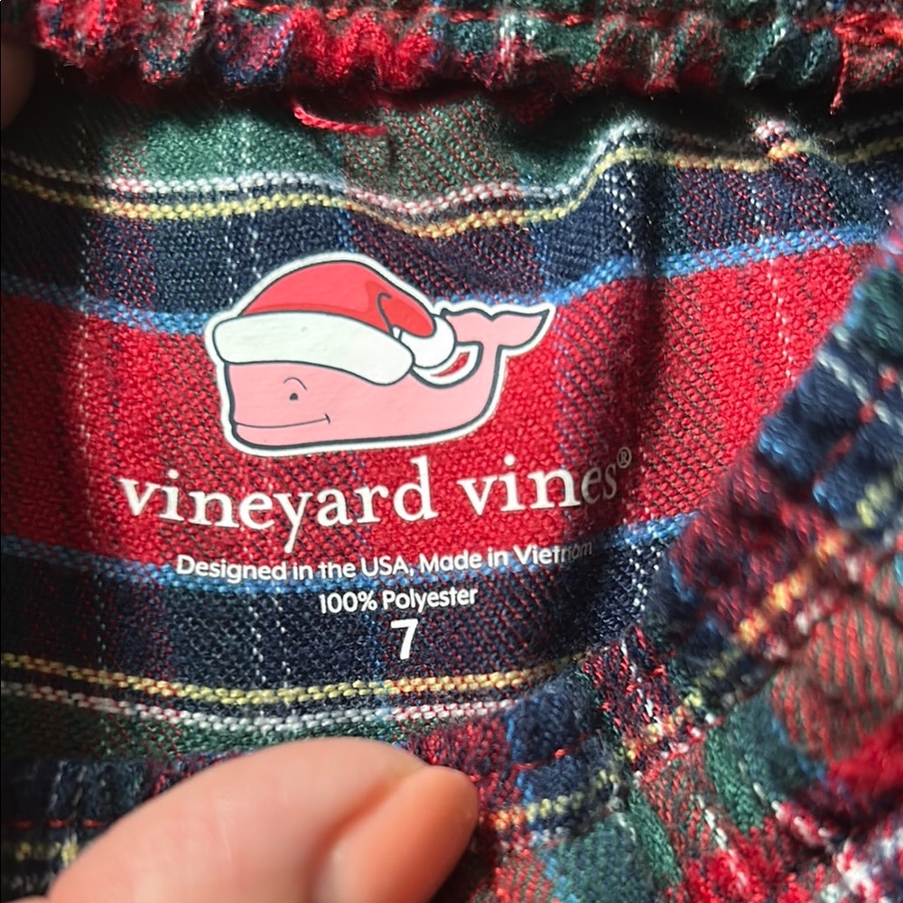 Vineyard Vines plaid pajamas pants